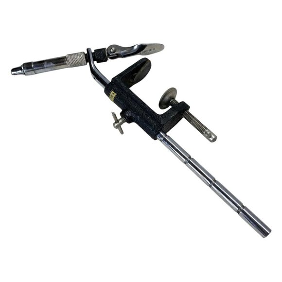 Sunrise Super AA Adjustable Fly Tying Vise with Tabletop Clamp Fishing Vintage - Picture 1 of 8